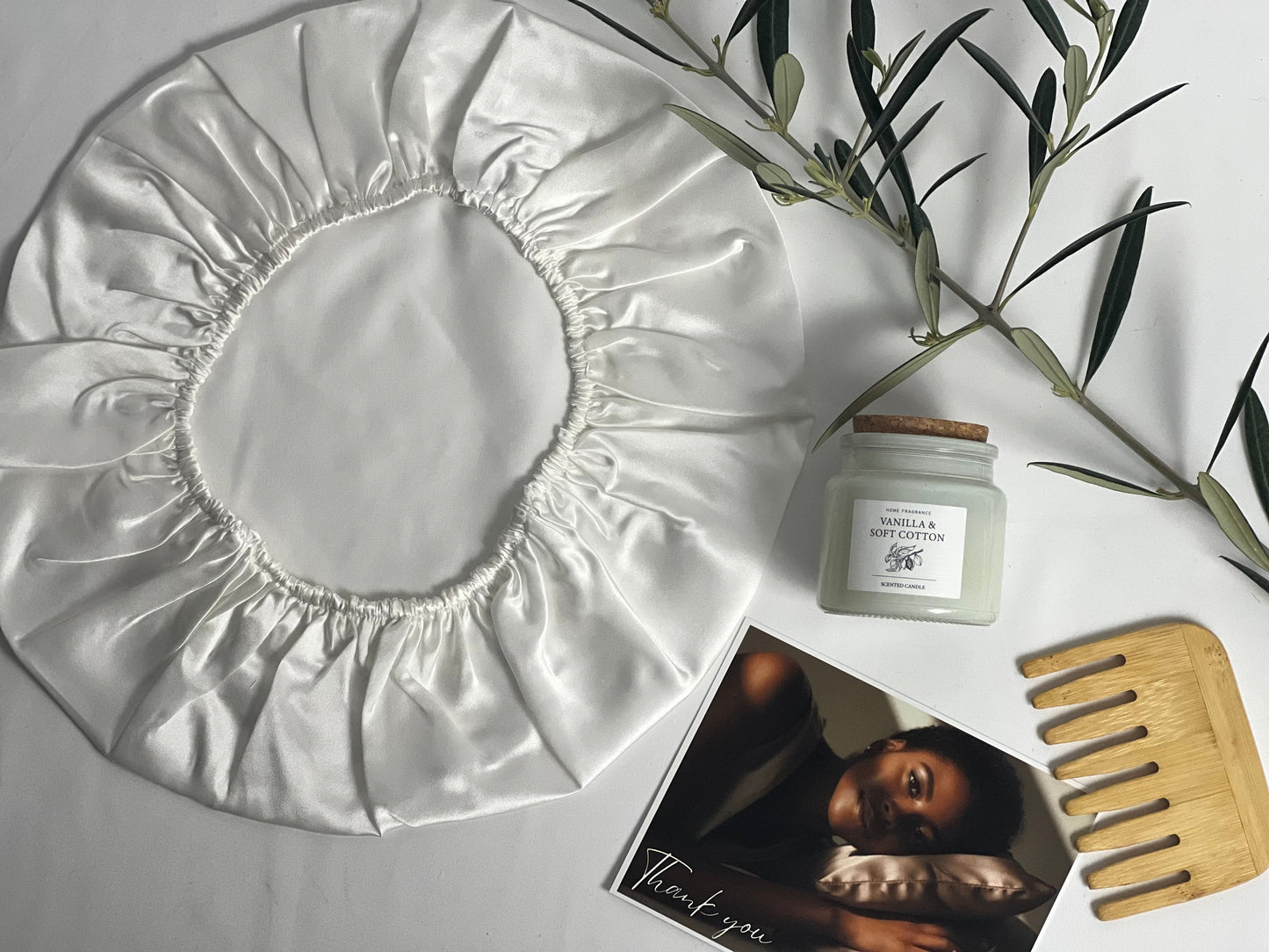 Bonnet de nuit – 100% soie de mûrier 22 mommes