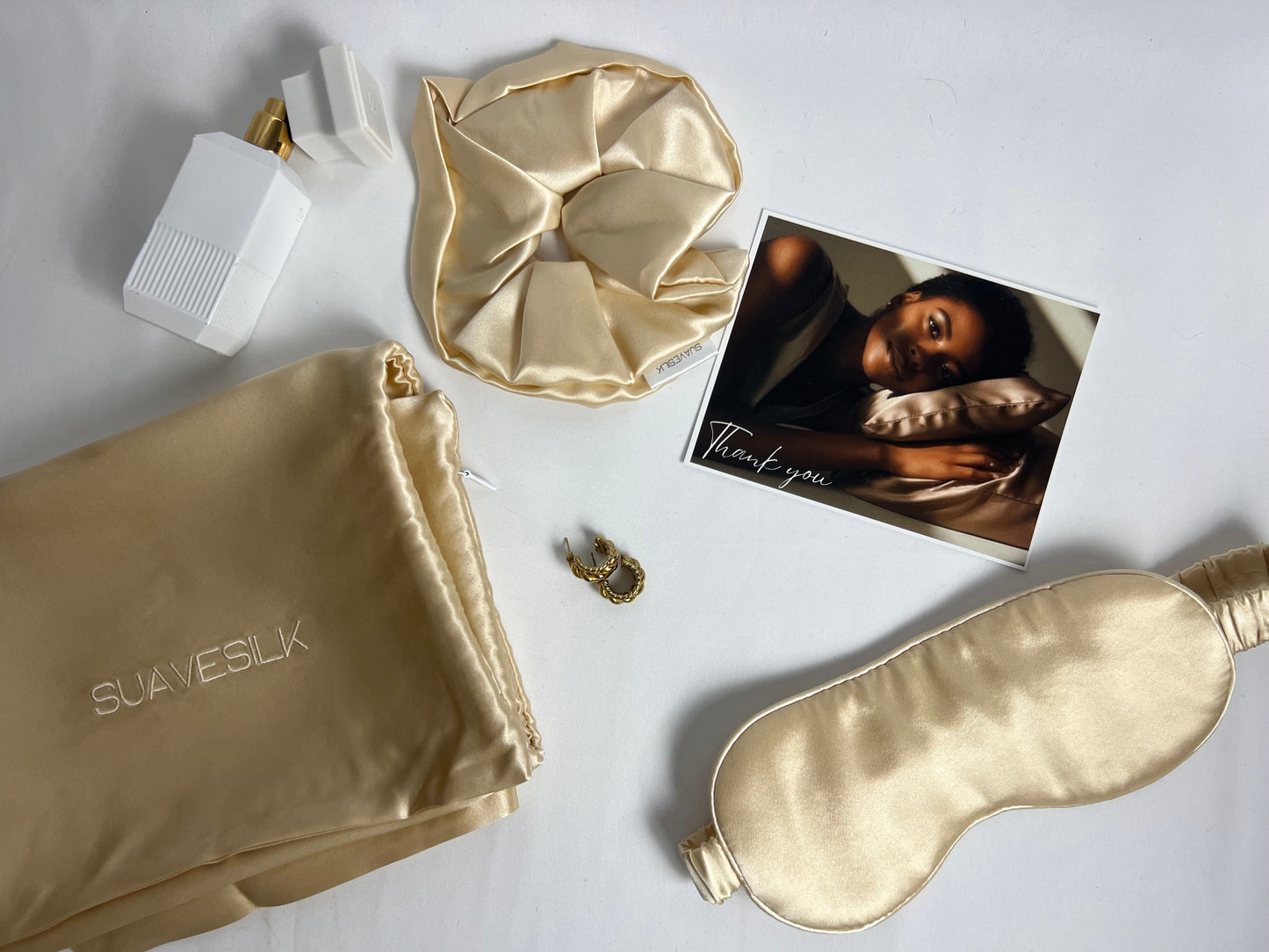 Coffret bien-être - 100% soie de mûrier 22 mommes