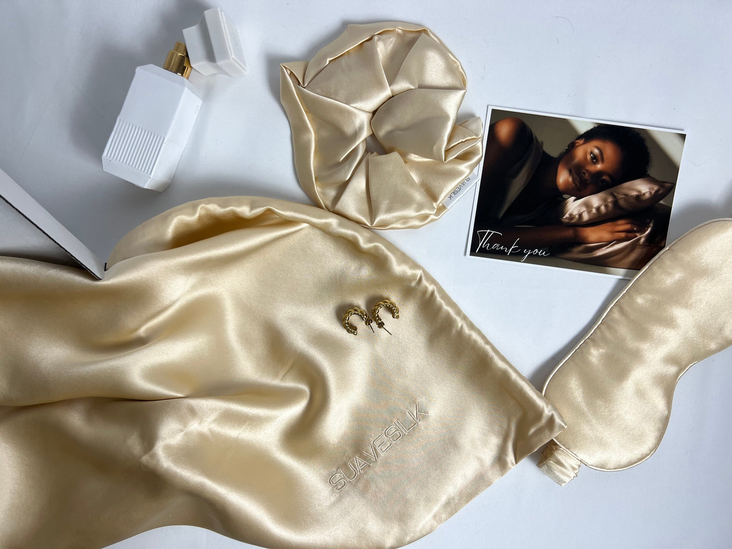 Coffret bien-être - 100% soie de mûrier 22 mommes