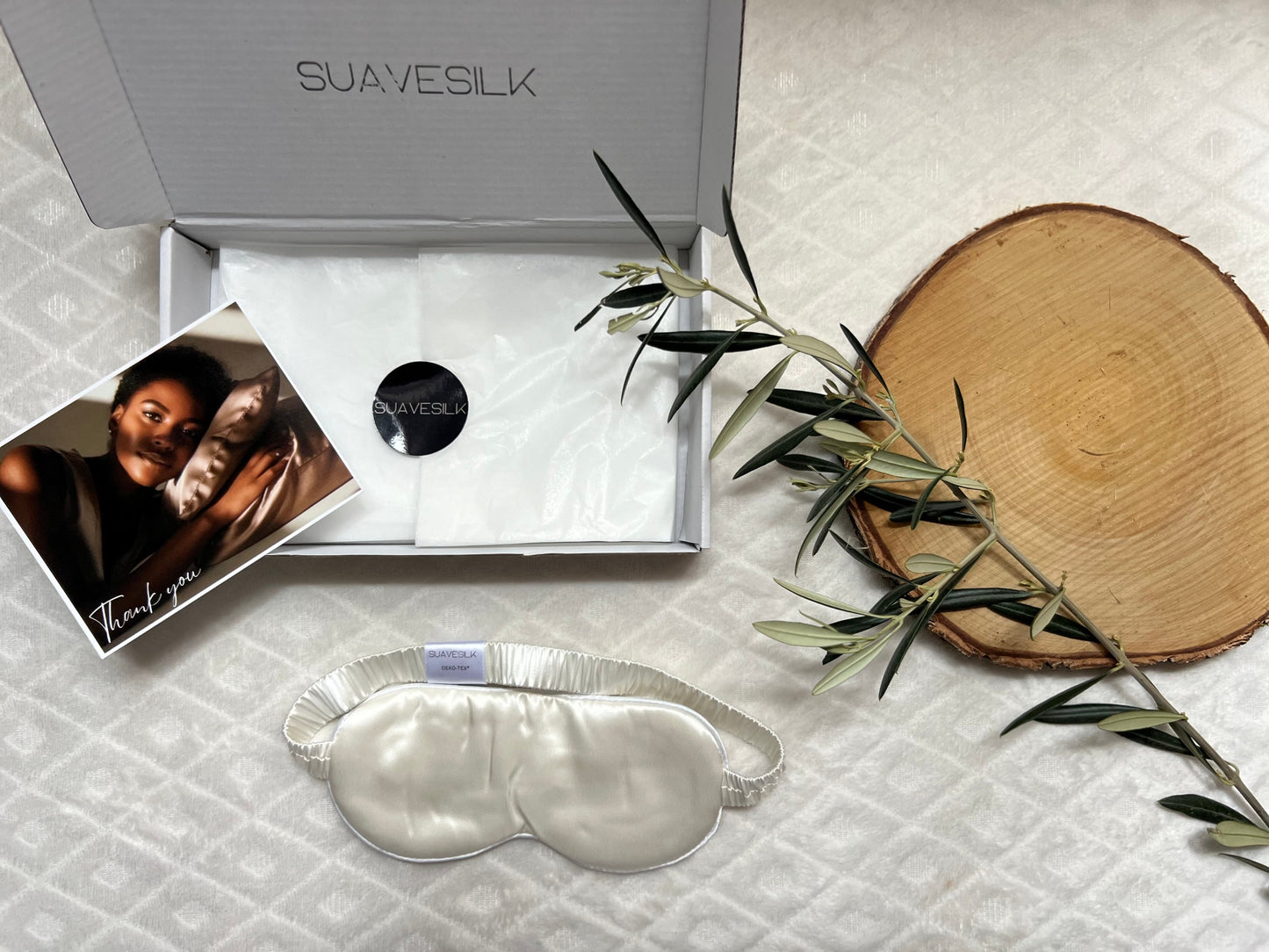 Masque pour les yeux -100% soie de mûrier 22 mommes