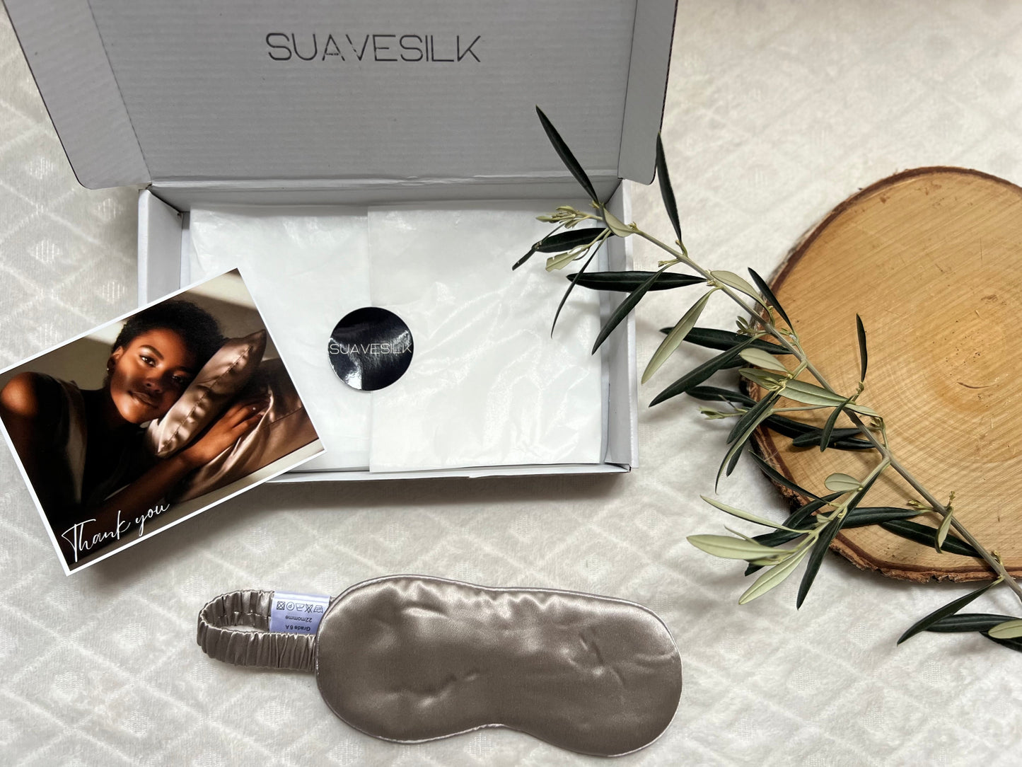 Masque pour les yeux -100% soie de mûrier 22 mommes