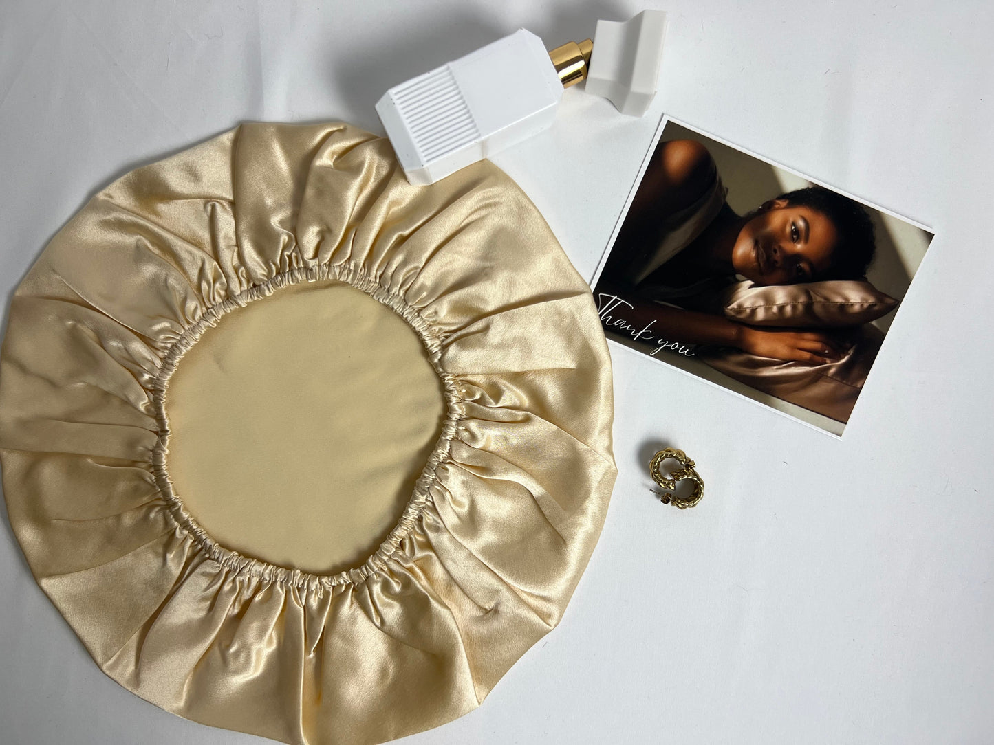 Bonnet de nuit  – 100% soie de mûrier 22 mommes