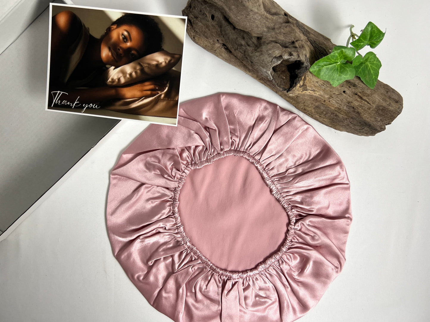 Bonnet de nuit  – 100% soie de mûrier 22 mommes