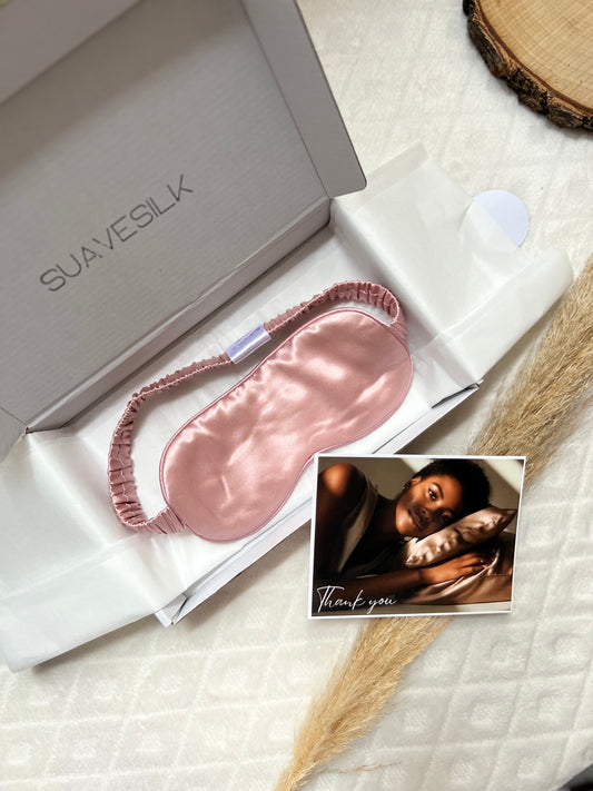 Masque pour les yeux -100% soie de mûrier 22 mommes